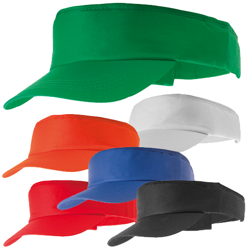 100% cotton sun visor.