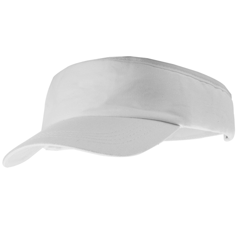 100% cotton sun visor.